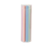 MUJI 無印良品 Lot de stylos hexagonaux à base d'eau, 10 couleurs vives, design anti-roulis pour l'écriture et l'art