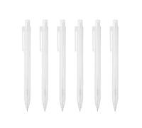Muji Lot de 6 porte-mines fines de 0,5 mm Corps en polycarbonate translucide