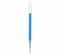 MUJI Recharge pour stylo à bille à encre gel, pointe fine de 0,3 mm, (bleu clair)