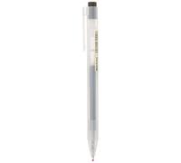 Muji Sarasara 02794118 Lot de 5 stylos à bille rétractables à encre gel 0,5 mm Noir