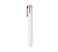 Muji Stylo à bille 4 couleurs, pointe fine de 0,38 mm, encre multicolore à base d'huile, noir/rouge/bleu/vert