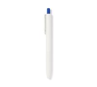 Muji Stylo à bille à base d'huile, 14,1 cm de long, rechargeable, disponible en pointes de 0,38 mm/0,5 mm/0,7 mm, blanc (bleu, 0,7)
