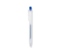 Muji Stylo à bille à encre gel lisse, pointe ultra fine de 0,3 mm, rétractable (noir, 0,5 mm)
