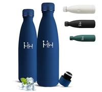 Mujigaga Gourde Isotherme, Gourde 750 ml, sans BPA, Bouteille Isotherme, 24h Froid & 12h Chaud, Bouteille Inox, Anti Fuite, Facile à Transporter, Bouteille d'eau pour École, Bureau, Voyage