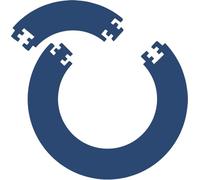 Mujiluxe Dart Catchring Surround, Anneau de récupération de fléchettes Surround, Sert à protéger Les Murs Autour de la Cible, 4 pièces de malédiction,Bleu