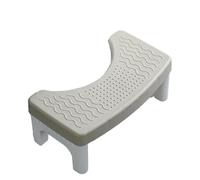 Mujiluxe Tabouret de toilette pliable pour améliorer la posture, aide à soulager la constipation, les hémorroïdes et le syndrome du côlon irritable, gris