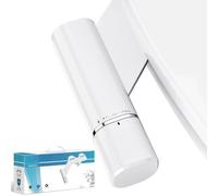 MUJIUSHI Pulvérisateur Bidet non électrique - Nettoyage avant et arrière - Bouton poussoir réglable pour eau froid avec Double Buse Interface France Taille Standard 3/8 - Bidet Kit Complet