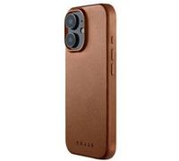 Coque en Cuir avec MagSafe iPhone 16 - Marron - MUJJO-CL-049-TN