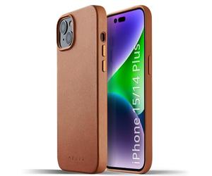 Mujjo Coque en Cuir pour iPhone 14 Plus | Coque MagSafe | Coque Slim iPhone 14 Plus MagSafe, étui en Cuir pour iPhone 14 Plus, Coque de téléphone iPhone 14 Plus, Coque Apple iPhone 14 Plus