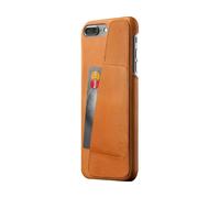 MUJJO Coque Leather Wallet Case pour iPhone 7 Plus / 8 Plus - Brun