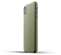 Mujjo Leather Case iPhone XS Max vert