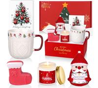MUJUZE Cadeaux de Père Noël secret pour femme, cadeau de Noël pour meilleure amie, collègue, petite amie, sœur, maman, coffret cadeau pour femme pour idées de Noël