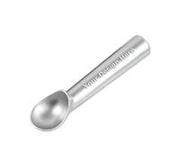 Muka Cuillère à Glace antiadhésive et antigel personnalisée, Cuillère à Glace personnalisée, Design Monobloc en Aluminium, gravée au Laser - Argent