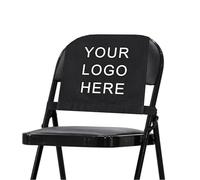 Muka Housse de Chaise Demi-Housse personnalisée, Housse arrière de Chaise de Banquet Extensible personnalisée