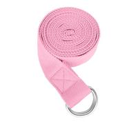 Muka Sangle Extensible Yoga, Boucle à Anneau en D réglable, Sangle Non élastique pour la flexibilité, la Forme Physique, l'exercice de thérapie Physique, Le Pilates