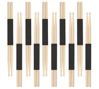 MUKCHAP Lot de 10 paires de baguettes 5A en bois d'érable pour batterie, pratique, performance