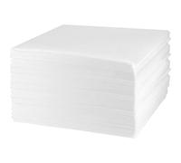 MUKCHAP Lot de 100 pochettes en mousse pour protéger la vaisselle, les verres, les bouteilles de vin - 30 x 30 cm