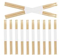MUKCHAP Lot de 12 paires de baguettes en bois d'érable pour percussion, pratique et performance