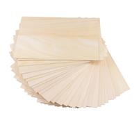 MUKCHAP Lot de 30 feuilles rectangulaires de contreplaqué - 300 x 200 x 1,5 mm - Feuilles de tilleul brut - Planches de contreplaqué fines pour loisirs créatifs, modèle d'architecture
