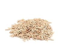 MUKCHAP Lot de 500 mini pinces à linge en bois naturel de 2,5 cm avec ressort, petites pinces en bois pour photos, vêtements, travaux manuels, décoration d'intérieur