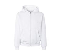 Mukua Byron Kids Sweat à capuche zippé pour enfant, Blanc, 12-14 ans