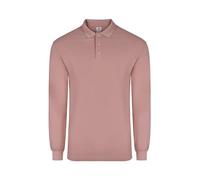 Mukua Pl200wc_410_3XL Polo à Manches Longues pour Femme, Rose pâle, XXXL