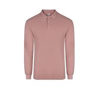 Mukua Polo Unisex Manga Larga Color Pale Talla 2XL Unisexe à Manches Longues, Rose pâle, XXL Mixte