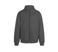 Mukua SZ270K- Cooper Kids Sweat pour Enfant avec Fermeture éclair, Couleur Gris foncé, Taille 12/14, Gris foncé, 12-14 Ans