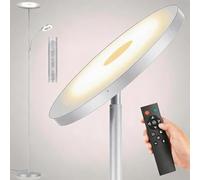 mukuxin Lampadaire LED pour salon à intensité variable, 42 W 4200 lm, avec liseuse, télécommande et contrôle tactile, installation en 1 minute, moderne pour salon, bureau, salle à manger, chambre.