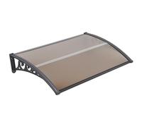 MUL-BOUTIQUE Auvents De Porte Et De Fenêtre, Porte d'Entrée, Patio Extérieur, Réduction du Soleil Et De La Pluie, Auvents UV, Panneaux Creux De Protection UV pour Porte De Fenêtre De Patio