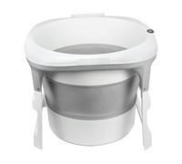 MUL-BOUTIQUE Baignoire pliable bébé,XXL baignoire bebe,Pour nouveau-né, Avec Petite plateforme, Pieds Antidérapants, Bouchon de Vidange -3 en 1
