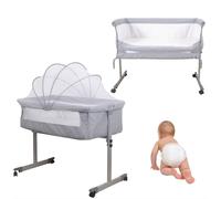 MUL-BOUTIQUE Lit Cododo Bebe, Couffin Bébé 2 en 1, Peut Supporter Un Poids e 35kg, Roulette Silencieuse, Pratique et Facile à Installer