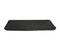 MUL-BOUTIQUE Lot de 15 Tapis d'Escalier, Tapis d'Escalier Antidérapant, Tapis d'Escalier pour Marches Diverses,Antidérapant, Protège Les Enfants Âgés Et des Animaux Domestiques,65 * 25cm (Noir)