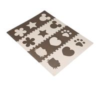 MUL-BOUTIQUE Tapis D'eveil Bebe,32.5 X 32.5cm Tapis Mousse Bebe 12 Pièces,Fabriqué en Mousse Eva,Interaction Parent-Enfant Possible,Le Meilleur Jouet pour Bébés(C6)
