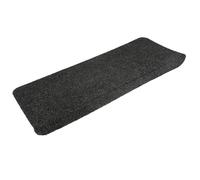 MUL-BOUTIQUE Tapis Escalier, Kit de 15 marchettes d'escalier, 25 x 65 cm Tapis De sécurité Antidérapant Tapis d'intérieur avec Adhésif Réutilisable (Noir)