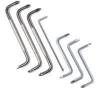 Mulaidbin Lot de 7 Tournevis Coudé, Tournevis Type Z, Ph3/Ph2/Ph1/Ph0/T25/T20/T15 Tournevis Cruciforme Plat Magnétique, Lot Tournevis Décalé, Tournevis Coudé, Kit Tournevi Angle