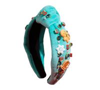 MULAIDI Bandeaux à large bord pour femme et fille - Bandeau de Noël pour cheveux - Multifonction - Pour prendre des photos - Bandeau tricoté fin pour femme