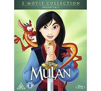 Mulan / Mulan II - 2 Movie Collection [Blu-Ray, Region Free]