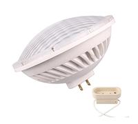 MULANG PAR 56 Ampoule LED SMD à intensité variable 28 W Remplace les ampoules standard PAR56 300 W AC/220~240 V Type de culot : GX16D (intensité variable - 24° NSP 2700K-3000K)