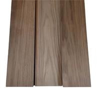 MULANGDI Panneau en Bois de Noyer Noir épaisseur 1 mm-5 mm brunissage Bois Massif Bricolage modèle de Construction Fait Main matériau(10X40,5mm)