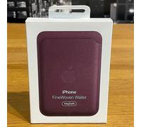 (Mulberry, For Apple iPhone 15) For iPhone 17 16 15 14 13 12 Pro Max Plus Finewoven W/ Logo Magsafe Wallet Card