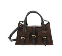 Mulberry - Petit sac cabas Roxanne à boucles en daim - Femme - Sacs - Brun - Taille: ONE Size