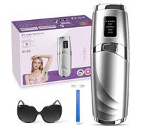 Mulbijeo Épilateur Lumière Pulsée avec Système de Refroidissement par Glace, Épilateur à Lumière Pulsée avec 9 Niveaux D'énergie, 999 999 Flashs, Épilation Laser pour Visage, Jambes et Corps