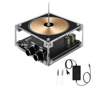 Mulcort Bobine Tesla de musique,bobine tesla foudre version BT, longueur darc réglable 0-100mm,jouets d'expérimentation scientifique de transmission du son Bluetooth,outils pédagogiques pour étudiants