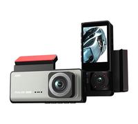 Mulcort Caméra de Tableau de Bord Avant et arrière intérieure, 1080P + 480P + 480P WDR Caméra de Voiture Triple Voie, Wi-FI intégré, écran IPS 2,0 Zoll, Vision Nocturne, Grand Angle 170°