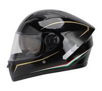 Mulcort Casque Léger Full Face, Conception à la Mode avec Une Résistance à L'impact ABS de qualité et à Haute Résistance, Un Revêtement Non Collant Durable, Une Couche de Coton