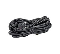 Mulcort Kit de faisceau de câblage pour barre lumineuse LED, 300 W, 2 fils, 16 AWG, faisceau de câblage universel pour barre lumineuse LED avec relais 12 V 40 A, interrupteur marche/arrêt pour