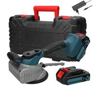 Mulcort Poseuse de carreaux automatique 21 V Charge de levage élevée pour la pose de carreaux de sol Outil vibrant Niveleur de carreaux portable Ventouse élargie