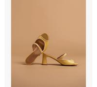 Mule À Talon Odette Jaune JAUNE