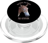 Mule All Attitude Half Horse, Half Donkey PopSockets PopGrip pour MagSafe